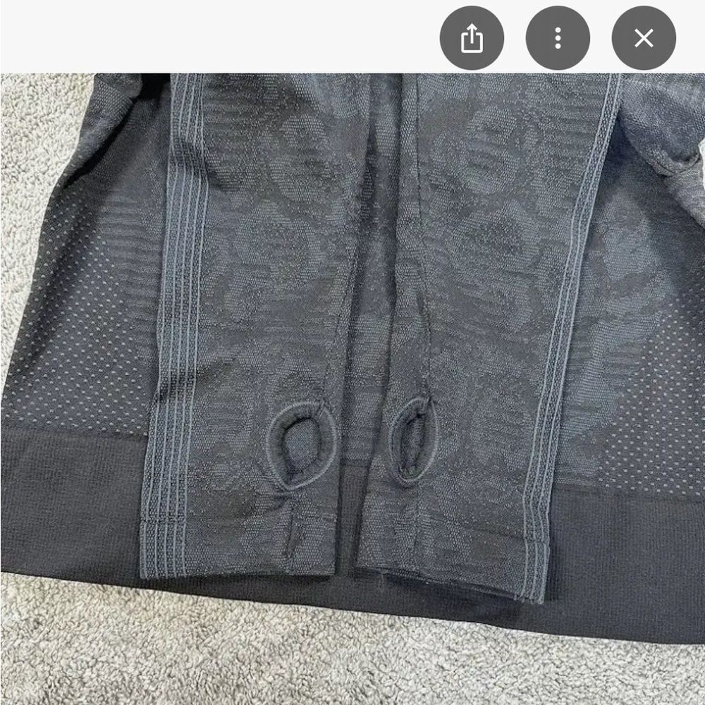 Under Armour Heat gear celliant long sleeve top Crop - Picture 4 of 8